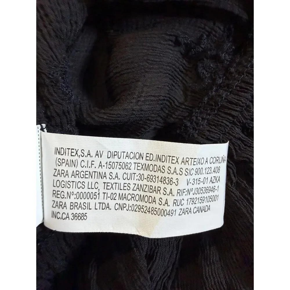 Zara women’s sheer